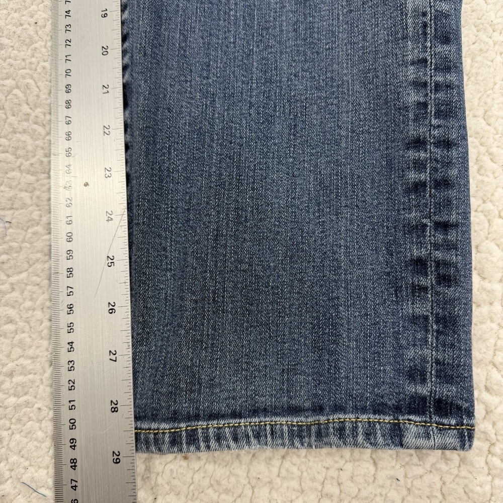 AG Matchbox Slim Straight Jeans Men's 38x29 Blue Casual Denim Streetwear Grunge - Picture 9 of 11